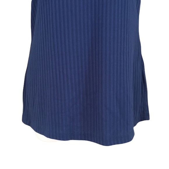 Philosophy Tank Top Scoop Neck Ribbed Sleeveless Blue Womens Size Large … - Picture 3 of 5